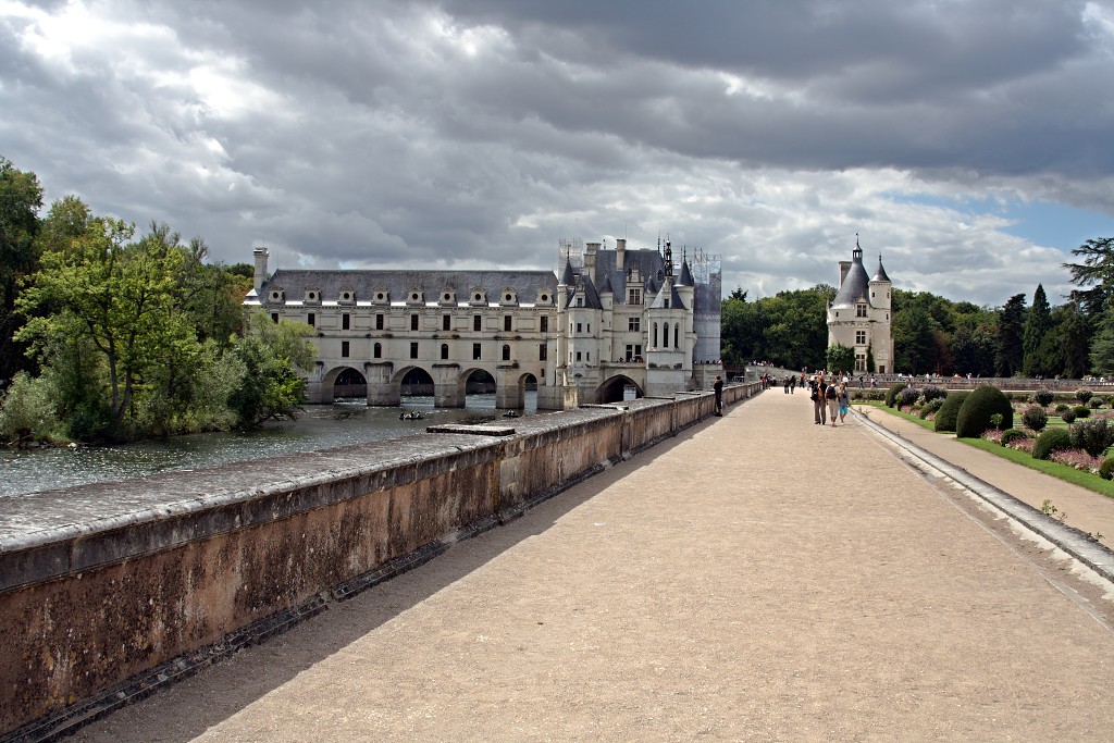chateau chenonceau des dames loire chenonceaux cher Indre-et-Loire kasteel hdr frankrijk france renaissance